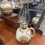 Pottery Oil Lamp by Don Salisbury