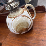 Pottery Oil Lamp by Don Salisbury