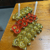 Set of 12 Vintage Christmas Tree Candle Holders