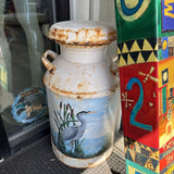 Painted Milk Cans