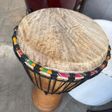 Hand-Carved African Djembe Drum