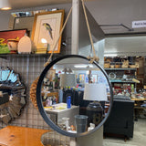 Round Mirror with Rope