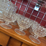Indiana Glass Whitehall Cubist Dessert Cup