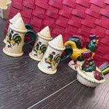 Poppy Trail Rooster Serving Piece.