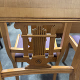 Lyre-Back Dining Chair
