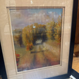 Landscape Print - Willow Tree over Road