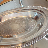 SilverPlated Oval Tray