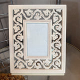 4x6 Whitewashed Photo Frame