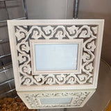 4x6 Whitewashed Photo Frame