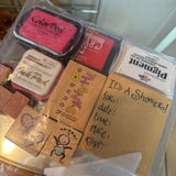 Assorted Stamps & Ink Pads