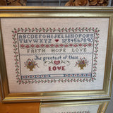 The Greatest of these is Love - Needlepoint