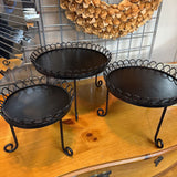Set of 3 Plant Stands