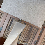 Table Lamp w Rectangle Shade