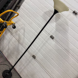 Standing Lamp w Glass Shade
