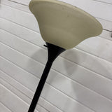Standing Lamp w Glass Shade