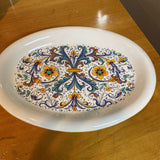 Italian Oval Platter by Nova Deruta