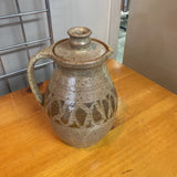 Ceramic Pitcher w/Lid