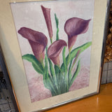 Purple Cala Lillies Print