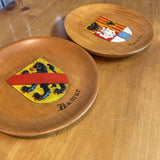 Wood Plate Coat of Arms (Belgium)