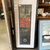 Metal Framed Mixed Media Art by Jody Hewit