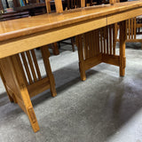 Oak Dining Table with 1 leaf