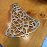 Silver Plate Bell Shaped Trivet