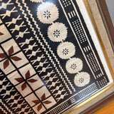 Tapa Cloth or Tonga Mat - Hand Painted