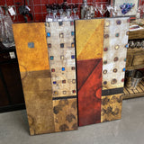 2 pc Canvas Abstract Art