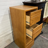 Wood File Cabinet