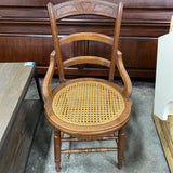 Antique Canned Chair