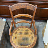 Antique Canned Chair