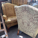 Upholstered Wingback Chair by Ethan Allen