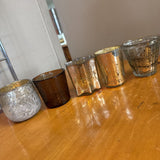 Mercury Glass Votive Holder