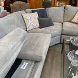 3pc Axis ii Sectional w/Full Sleeper by Crate & Barrel