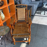 Palecek Bamboo Chaise Lounge
