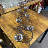 Wrought Iron Candle Holder