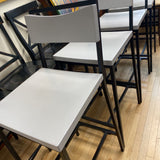Metal and Wood Bar Stools