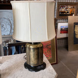 Brass Table Lamp w Shade