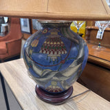 Blue Porcelain Lamp