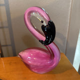 Blown Glass Flamingo