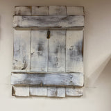 Wood Fence Clip Board Wall Hanging