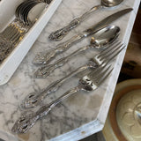 Oneida Michelangelo Stainless Flaware - 59pc (complete set of 8 + extra pieces)
