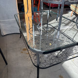 Klingsbo Daisy Metal & Glass Coffee Table by Ikea