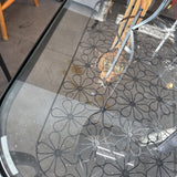 Klingsbo Daisy Metal & Glass Coffee Table by Ikea