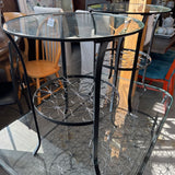 Klingsbo Daisy Metal & Glass Side Table by Ikea