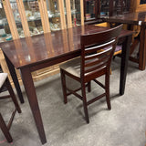Counter Heights Dining Table w 18" Leaf