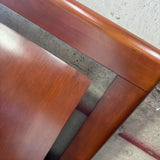 MCM Curved Wood Bedframe