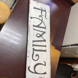 Family Wood Sign