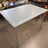 Frosted Glass Top Table or Desk