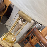 Table Lamp w Frosted Glass Shade
